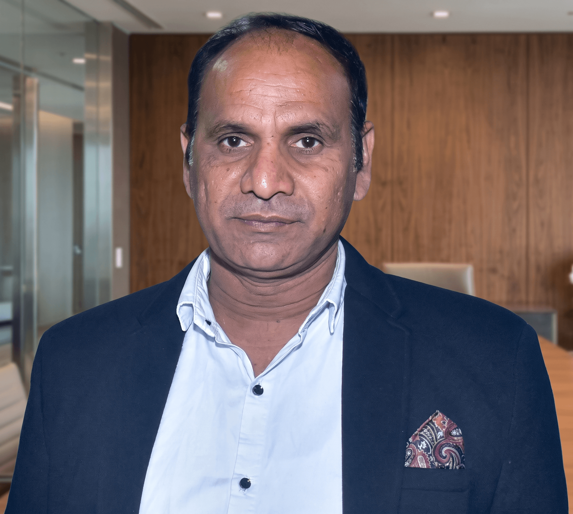 Mr. Ayyub, Founder of Sangam Glass House