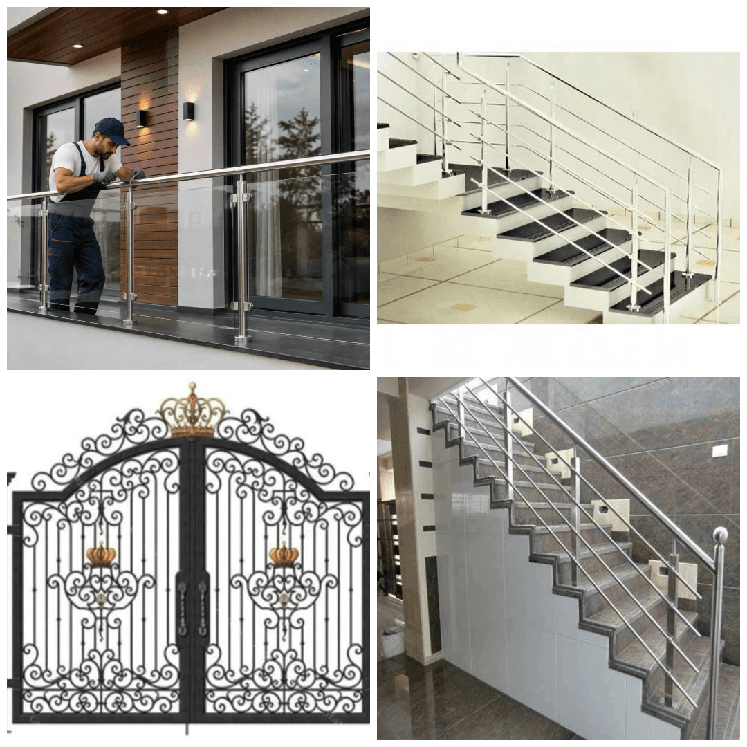 Steel & Glass Railings